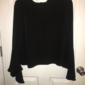 Black Button Up Blouse